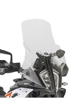 Szyba motocyklowa GIVI KTM 890 SMT (23-) przezroczysta [mocowanie w zestawie]
