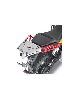 Specific rear rack in aluminium for MONOKEY® top case Moto Guzzi V85 TT (19-)