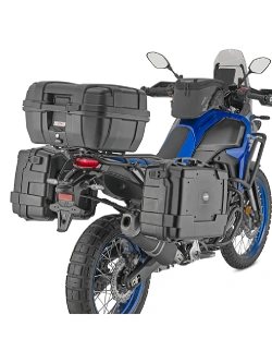 Specific pannier holder Givi PL ONE-FIT for Trekker Outback Monokey® Cam-Side for Triumph Tiger 1200 GT (22-)