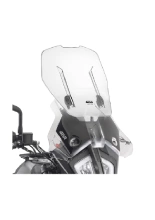 Givi Airflow sliding windscreen for KTM Adventure 390 (20-) / 790 / R (19-20) / 890 (21-) transparent