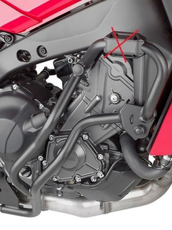 Specific engine guard GIVI Moto Guzzi V9 Roamer / V9 Bobber (16-20), V7 III Stone Night Pack (19-20), V7 III Stone / Special (17-20), V7 Stone (21)