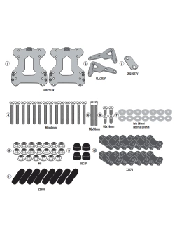 Pannier holder GIVI for Monokey® side-cases for Royal Enfield Super Meteor 650 (23-)