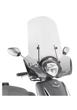 Specific screen Givi for Yamaha D'elight 125 (21-) transparent [fitting kit included]