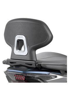 Specific Givi backrest for Honda Forza 125 (15-20), Forza 300 (19-20), ADV 350 (22-), Forza 350 (23-) Specific Givi backrest for Honda Forza 125 (15-20), Forza 300 (19-20), ADV 350 (22-), Forza 350 (23-)