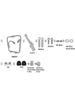 Specific holder GIVI for left side bag MT501S Benelli Leoncino 800 Trail (22-)