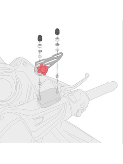 Specific Givi kit to mount the Smart Mount RC S903A/ S904B