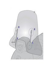 Specific fitting kit for Piaggio Medley 125-150 (16 > 19)