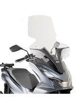 Specific Givi screen for Honda PCX 125 (21-) transparent [fitting kit included]