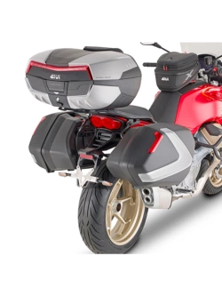 Stelaż kufrów bocznych Monokey Side V35/V37 GIVI Moto Guzzi V100 Mandello 1000 (22-)[mocowany do stelaża centralnego]
