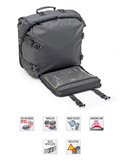 Sakwy boczne wodoszczelne off-road/enduro Givi GRT720 CANYON (2 x 25L)