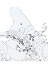 Fitting kit GIVI for A201 / A210 screens for Triumph Speed Twin 1200 (19-20)