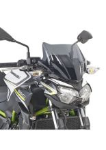 Specific Kappa screen for Kawasaki Z 650 (20-), Yamaha MT-03 321 (20-) smoked [fitting kit not included]