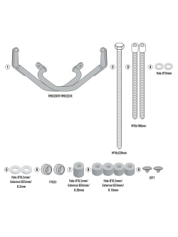 Specific engine guard black Givi BENELLI Imperiale 400 (20-21)