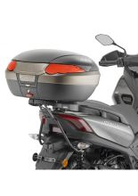 Specific Kappa rear rack for Monolock® or Monokey® top case for Yamaha X-Max 125 (18-), Tricity 300 (20-), X-Max 300 (17-) (plate not included)