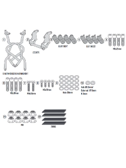 Specific engine guard black Givi BENELLI Imperiale 400 (20-21)