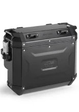 Kufer boczny GIVI Trekker Outback Evo 37 aluminiowy, srebrny [na lewą stronę; pojemność: 37 litrów]