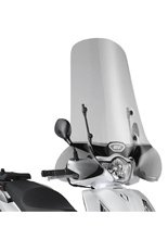Transparent screeen GIVI Honda SH 125i-150i ABS [12-16][fitting kit included]