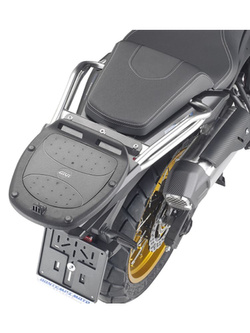 Specific Givi rear rack for Monolock® top case for Yamaha MT 125 (20-) 