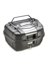 Bagażnik na kufer centralny Kappa Garda metalowy, czarny