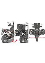 Specific pannier holder Givi PL ONE-FIT for Trekker Outback MONOKEY® CAM-SIDE for KTM 790 Adventure/ R (19-20)