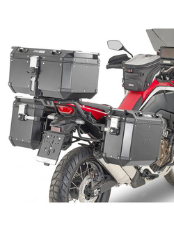 Specific Givi pannier holder PL One-Fit for Trekker Outback Monokey® Cam-Side configuration for Honda CRF1100L Africa Twin (20-)