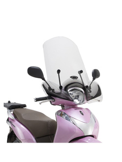 Transparent screen GIVI Honda SH Mode 125 [13-20][fitting kit included]