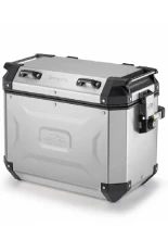 Kufer boczny GIVI Trekker Outback Evo 37 aluminiowy, srebrny [na lewą stronę; pojemność: 37 litrów]