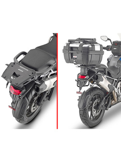 Stelaż pod kufer centralny Monokey GIVI Triumph Tiger 1200 GT/ GT Explorer/ Rally Explorer (22-) [z płytą montażową]