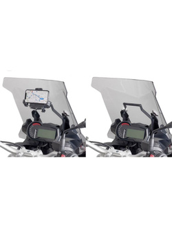Fairing upper bracket GIVI to install GPS-Smartphone holder BMW F750GS 18-20, F850GS 18-20