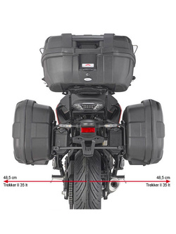 Stelaż kufrów bocznych Monokey, Retro Fit GIVI Yamaha Tracer 7/ GT (20-24)