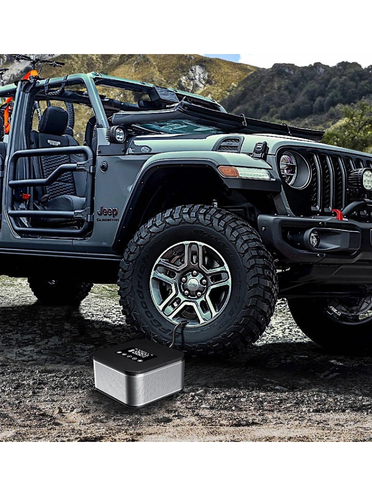 Przenośny kompresor FreedConn T2300-2 z wyświetlaczem LED