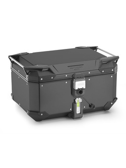 Kufer centralny GIVI Monokey Trekker Outback EVO SMART 58 aluminiowy, czarny [bez wkładki SLR; pojemność: 58l]