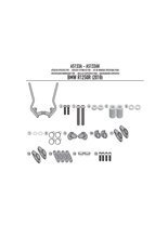 Specific Givi fitting kit for 147A screen for BMW R 1250 R (19-)