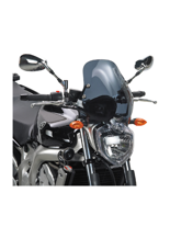 Screen smoked Givi for Yamaha FZ6 (04 > 06)[fitting kit included]