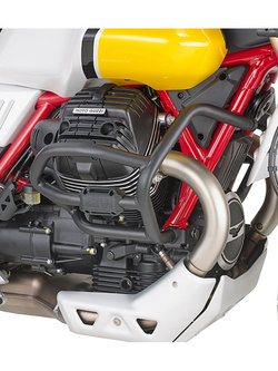 Specific engine guard black Givi MOTO GUZZI V85 TT (19-21)
