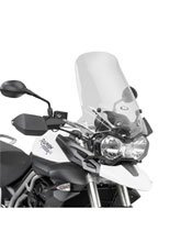 Transparent screen GIVI Triumph Tiger 800/ XC [11-14]/ XC/ XCx/ XCa/ XR/ XRx/ XRt [15-17][fitting kit included]