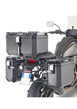 Specific pannier holder PL ONE-FIT for Trekker Outback MONOKEY® CAM-SIDE configuration Harley Davidson Pan America 1250 (21)