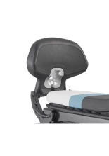 Oparcie pasażera GIVI czarne BMW CE 02 (24-)