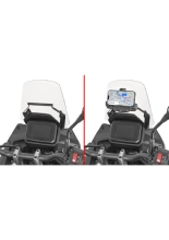 Fairing upper bracket Givi to be mounted behind the windshield to GPS-Smartphone holder for Honda XL 750 Transalp (23-)