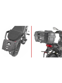 Stelaż pod kufer centralny Monokey GIVI Moto Guzzi Stelvio 1000 (24-) [z płytą montażową]