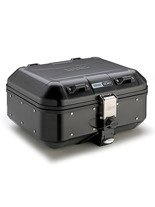 Aluminiowy kufer centralny GIVI Trekker Dolomiti Monokey DLM30B [Black Line; pojemność: 30 litrów]