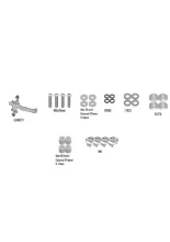 Specific fitting kit for screen 1173S for CF Moto 700 CL-X (21)
