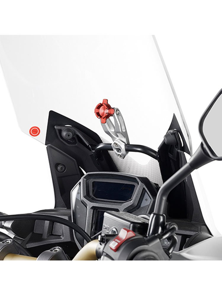 Uchwyt na kierownicę motocyklową GIVI do zamontowania GPS/SMARTPHONE