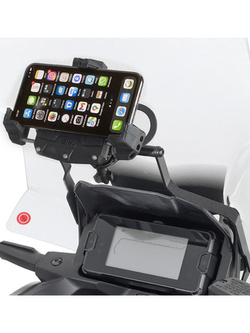 Fairing upper bracket Givi to be mounted behind the windshield to GPS-Smartphone holder for Honda NC 750 X (21-)