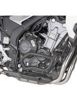 Specific Kappa engine guard for Honda CB 500 F / CB 500 X (19-) black