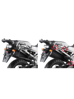 Specific rapid release side case holder for MONOKEY® cases for  Yamaha XT 1200Z/ZE Super Teneré (10-)