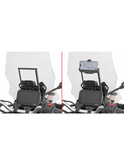Fairing upper bracket Givi to be mounted behind the windshield to GPS-Smartphone holder for Honda XL 750 Transalp (23-)