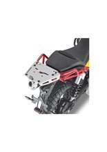Specific rear rack in aluminium for MONOKEY® top case Moto Guzzi V85 TT (19-)