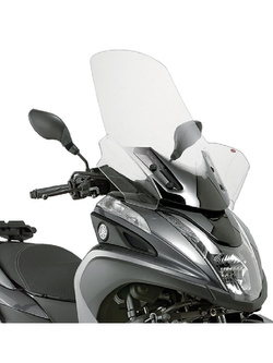 Specific Kappa screen for Yamaha Tricity 125-155 (14-) transparent [fitting kit not included]