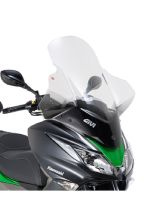 Transparent screen GIVI Kawasaki J125 / J300 [14-21] [fitting kit included]